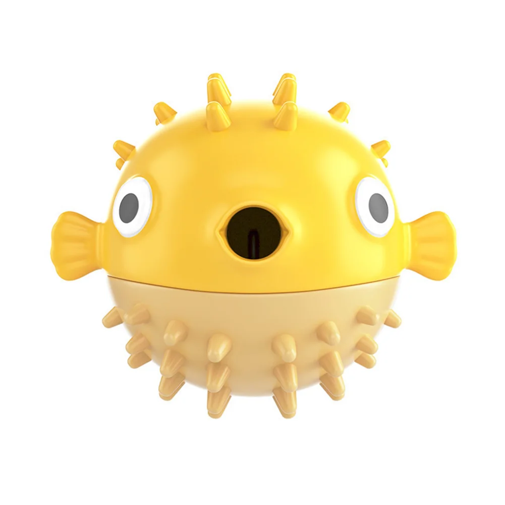 Dog Treat Dispensing Ball Shaped Like a Fish - Bouncy Chew Toy for Puppies with Sound Effect and Leak Proof Design - Image 4